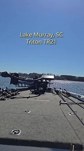 Short Sleeve Weather Fishing at Lake Murray, SC