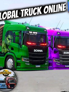Carrera EXTREMA de SCANIA en Global Truck Simulator ONLINE... ¡Mi mujer me hizo chocar! 💀 ¿Ya probaron los gráficos de Global Truck Simulator Online con lluvia? ¡Me fui por el acantilado! 🚛💔 #globaltruckonline #truckersofeurope3 #trucksimulatorbigrigs #Trucksimulatordriveusaevo #videosvirales