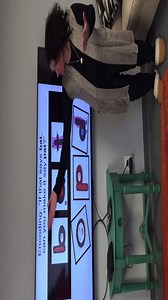 Here's a behind the scenes look here at TLC - trying to work out a new format for recorded Lively Letters Training webinars. We love our wonderful assistant, Mary. Don't miss her office footwear! | Reading with TLC