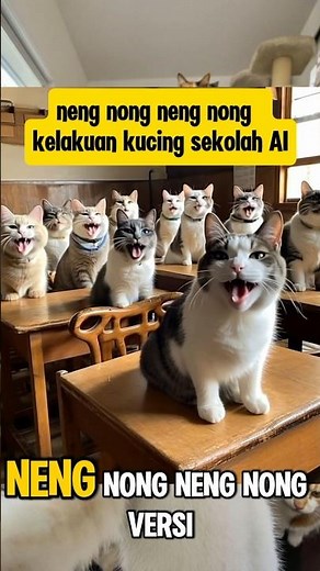 AI Cats vs. Real Cats 🐱 | Which One is More Adorable and Has Real Energy?