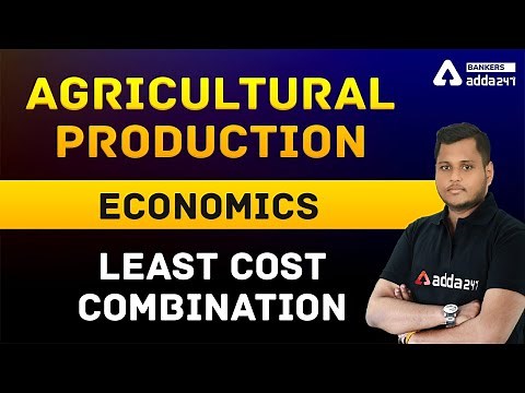 Agricultural Production Economics - Least Cost Combination