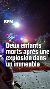 Plusieurs victimes "dont deux enfants décédés" après une explosion dans un immeuble d'habitation | BFM Lyon