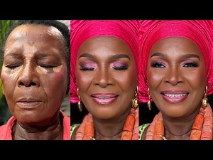 MAKEUP TRANSFORMATION ON MATURE SKIN | 75 YEARS | IN-DEPTH MAKEUP TUTORIAL