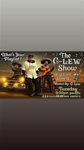 Tuesday's playlist on the GLew show
