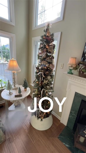 Simple Christmas tree 🌲 #joy #christmas #decor #christmastree #special