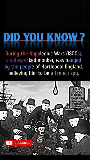 The Day Hartlepool Allegedly Executed a Monkey as a French Spy