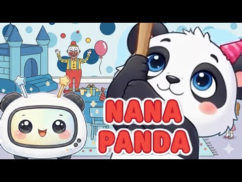 ¡A Romper la Piñata con Nana Panda! 🐼🪅 Canción de Cumpleaños para Niños y Bebés (Video Oficial)