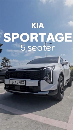How many fit in the Sportage 5- seater? 🤔