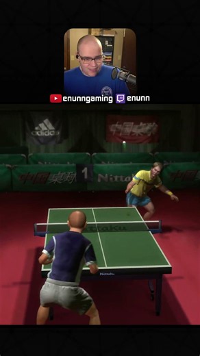 this is the most intense game of ping pong i have ever played #stream #streamhighlight #enunngaming