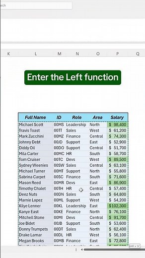 How to create a dynamic search bar in Excel! #excel #spreadsheet #exceltips
