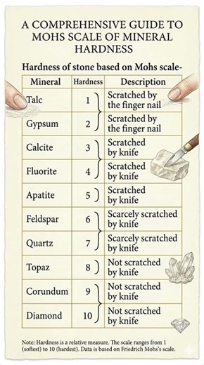 Hardness Of Stone Based On Moh's Scale | #geotechnicalengineering | #soilmechanics