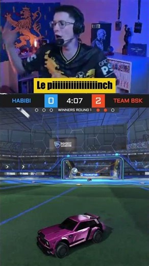 Le double piiiiiiiiinch d'AztraL et Gr0wli ! #rocketleague #gaming #esport #bskesport