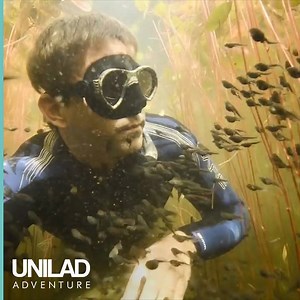 The rare moment this photographer experienced a incredible tadpole migration! | UNILAD Adventure