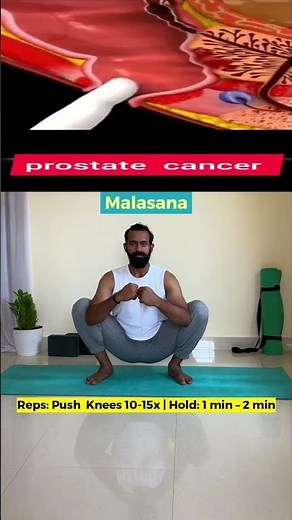 Yoga for Prostate Health | 8 Poses Every Man Should Practice- PART 2 (Malasana – Open Your Hips)