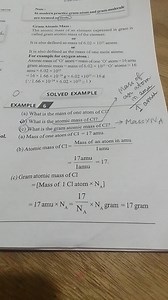 tranceNote:In modern practice gram-atom and gram-molecule are... | Filo