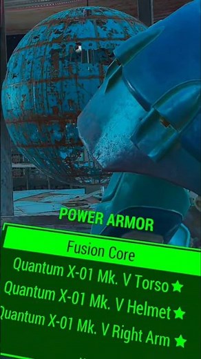 Getting The Nuka Quantum Power Armour Without Collecting Star Cores #fallout4vr