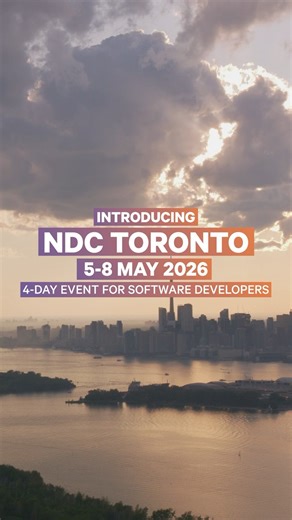 Introducing NDC Toronto - 5-8 May 2026 #ndcconferences #toronto #softwaredevelopment