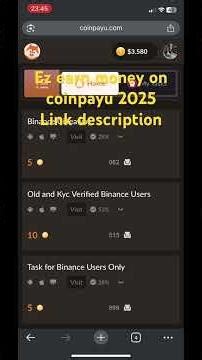 $Earning $crypto 2026 $coinpayu 10$/days Ez https://www.coinpayu.com/?r=barhad10