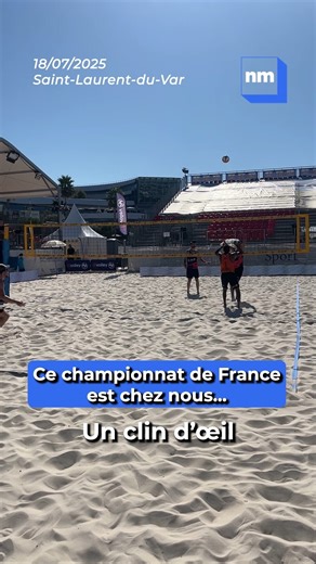 10K views · 46 reactions | Les championnats de France de beach volley, c'est en ce moment à Saint-Laurent-du-Var, et c'est jusqu'à dimanche ! Nice-matin est passé y faire un petit tour. #sport #beachvolley #cotedazur #saintlaurentduvar | Nice-Matin | Facebook
