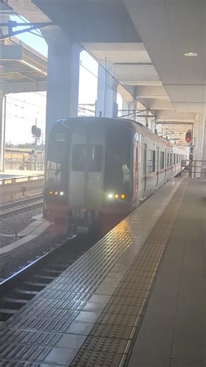 特急 岐阜行 2200系太田川駅到着(案内スピーカー付き) 前編 #名鉄 #2200系 #特急列車