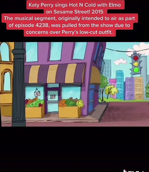 Katy Perry sings Hot N Cold with Elmo on Sesame Street Episode was pulled from the show due to concerns over Perry's low-cut outfit.#katyperry #katyperryhotncold #hotncold #elmo #sesamestreet #fyp #trending #viral #tv #classic #television #controversial #pulled #banned