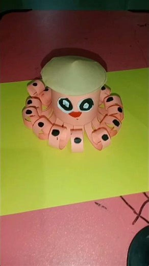color paper octopus|| easy design #diy