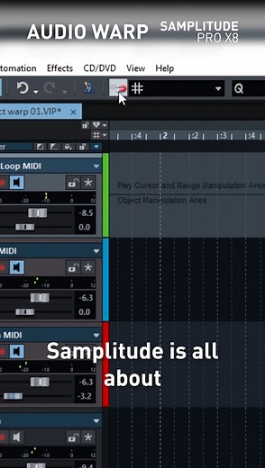 With AudioWarp in Samplitude Pro X8 timing issues are a problem of the past. Join us as we explore the power of AudioWarp with these simple steps. #Samplitude #SamplitudeProX8 #Magix #MusicProduction #Audio #Music #Sound #AudioEditing #Audiosoftware #AudioRecording #MusicRecording #Creative #AudioWarp #ProAudio #TimeShifting #TimingAdjustment #Mastering #Mixing | MAGIX