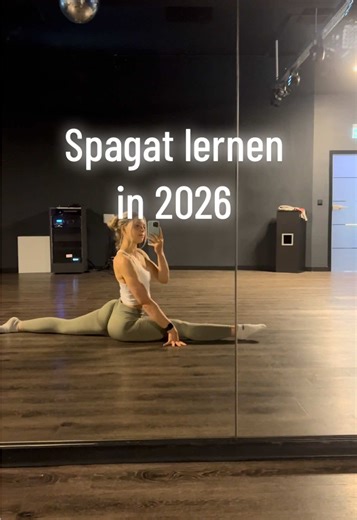 Spagat lernen: Deine Routine für 2026 🤍