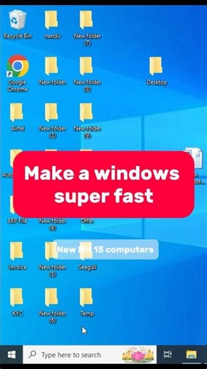 Make a windows super fast | Speed Up Your Windows PC!
