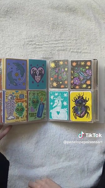 Organizing My Artist Trading Card Collection