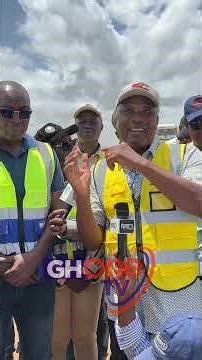 Roads Minister Inspects Kasoa-Winneba Road