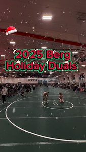What a day. The first Berg Holiday Duals was a huge success. Six rounds of women’s wrestling and five rounds of men’s wrestling all done by 4 PM. The boys posted a 2-1 record on the weekend with wins over Trine and Mount St. Joe | Berg Wrestling