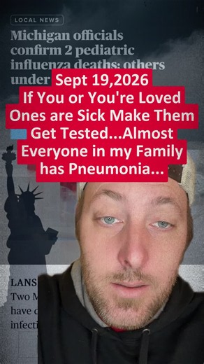 If you or a loved one is feeling sick, don't skip the flu test. My family faced serious health issues that could have been avoided. Always get tested to rule out pneumonia. #flu #pneumonia #health #family #testing