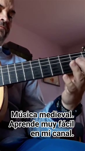 Medieval Music. Easy Guitar Tutorial.