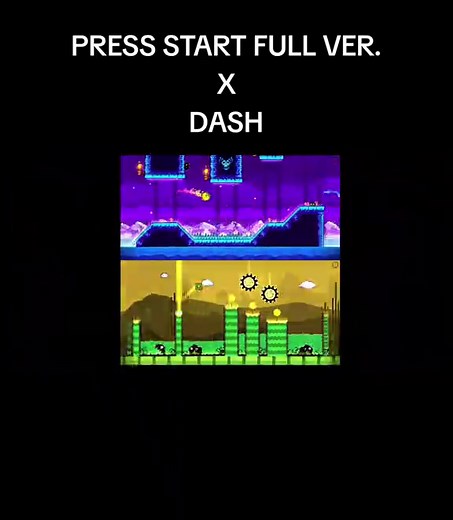 Press Start X Dash Full Ver. | Geometry Dash