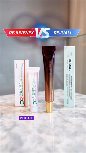 Dr. Rachel Ho on Instagram: "My review of 2 viral Korean PDRN creams, Rejuall and Rejuvenex. While both creams contain polydeoxyribonucleotides from salmon DNA, I found Rejuall to be more lightweight and comfortable than Rejuvenex in Singapore’s weather. Which do you prefer?"