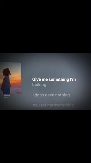 Tems - Me & U || #lyrics_song