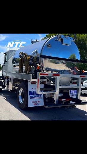 This fully-equipped truck has everything you need to deliver exceptional portable toilet services.  3056918407  www.nationaltruckcenter.com #septic #portabletoilet #trucks #industry #portabletoiletrental #septictank | National Truck Center | Facebook