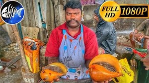 22 Kg Yellow Conch Broken by Kasimedu Selvam🔪🔥Experts Can Possible To Broken a Conch🔥kf fish cuts | KF FISH CUTS