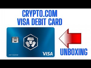 Crypto.com Visa Debit Card arrived & Unboxing ( Midnight Blue )
