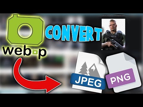 How To Save Webp Images On Google As "Jpeg" or "png" Files