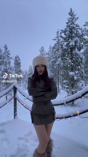 Asian Winter Fashion Lookbook | Trendy ABG Style in the Snow