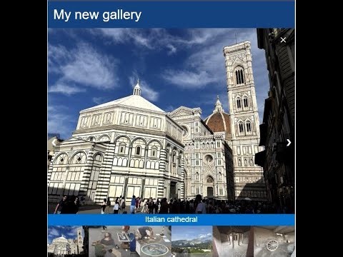 Responsive image gallery element. https://openelement.uk/FreeElements/ElementList.htm