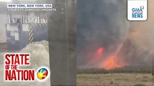 7.2K views · 83 reactions | Ekta-ektaryang bahagi ng Grand Canyon sa Arizona ang nasusunog. Sa New York naman at iba pang lugar sa U.S. East Coast, umulan dahil sa cold front kaya bumaha maging sa subway. | State of the Nation - GMA News | Facebook