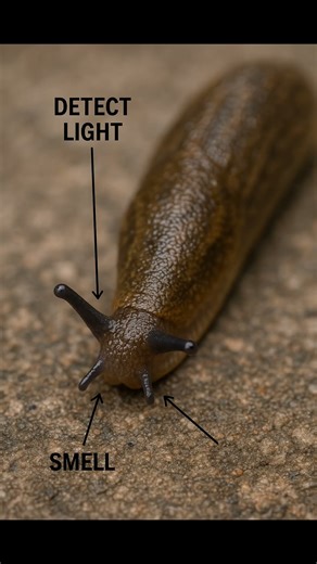 “Slugs Have Four Noses!” #shorts