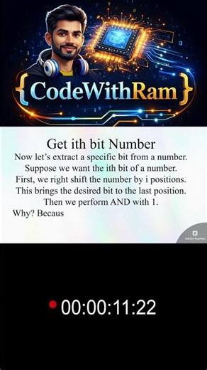 Set i-th Bit in O(1) — Easy Trick! #bitmanipulation #programming #codingshorts #bit #learntocode