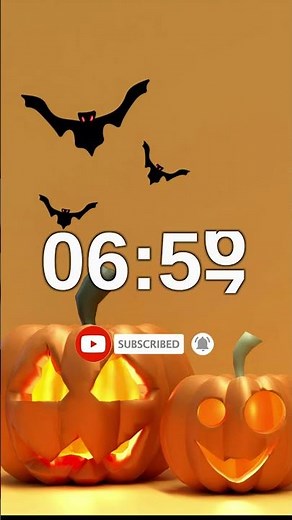 7 minute timer cute hallowee pumpkin #shorts