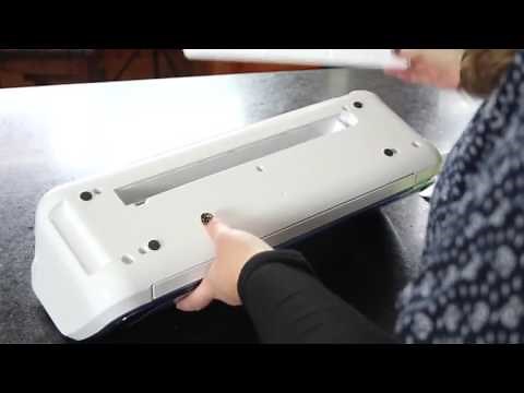 Cleaning the ScanNCut Scanner Glass