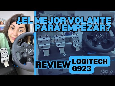 🔵 LOGITECH G923 REVIEW | The best steering wheel to start playing in 2025? 🤔