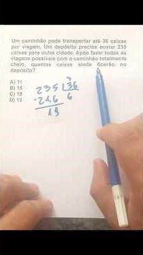 Quantas caixas ainda ficarão no depósito? #professor #viral #math
